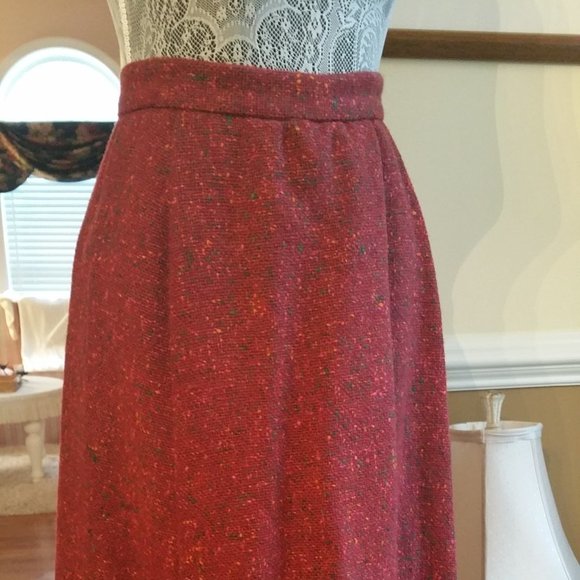 BALENCIAGA vintage wool skirt